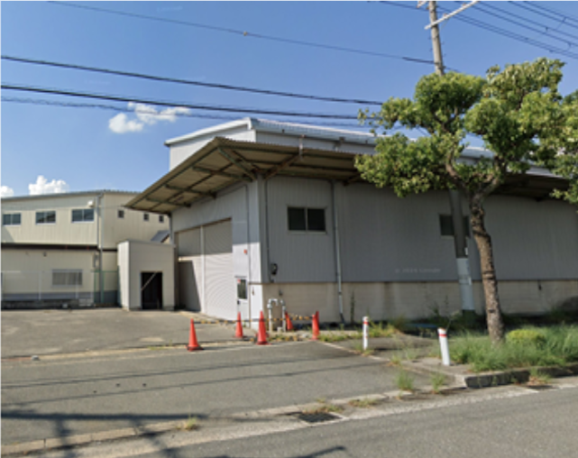 茨木島倉庫の外観